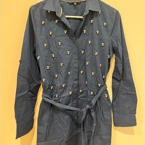 Victoria's Secret Navy Embellished Mini Dress